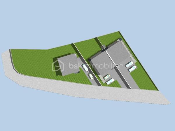 Terrain de 598 m²