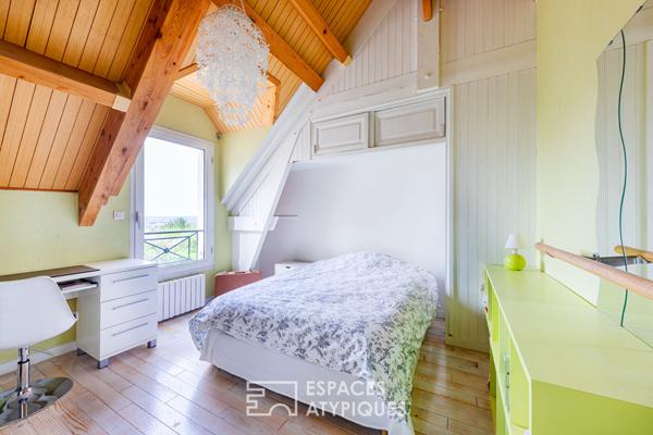 Vue imprenable ! Maison d’architecte avec vue panoramique sur Paris à Cormeilles-en-Parisis