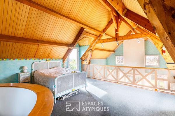 Vue imprenable ! Maison d’architecte avec vue panoramique sur Paris à Cormeilles-en-Parisis