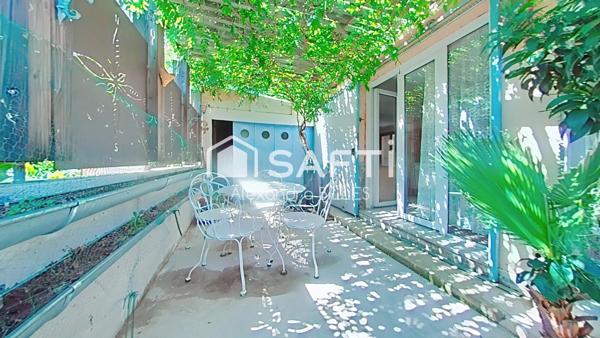 Maison avec jardin, patio et double garage au cœur de Latour-Bas-Elne