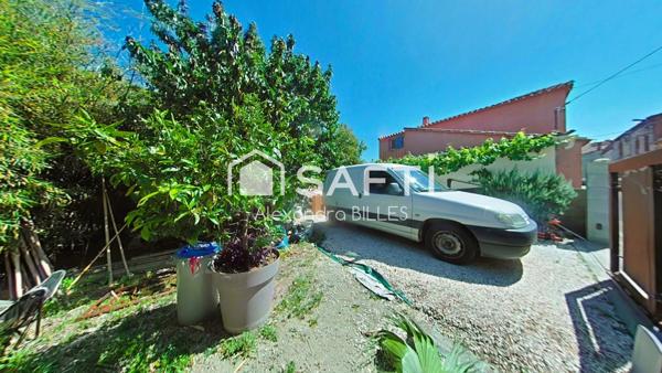 Maison avec jardin, patio et double garage au cœur de Latour-Bas-Elne