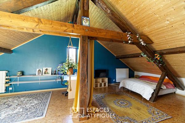 Ensemble immobilier avec habitation et espace professionnel