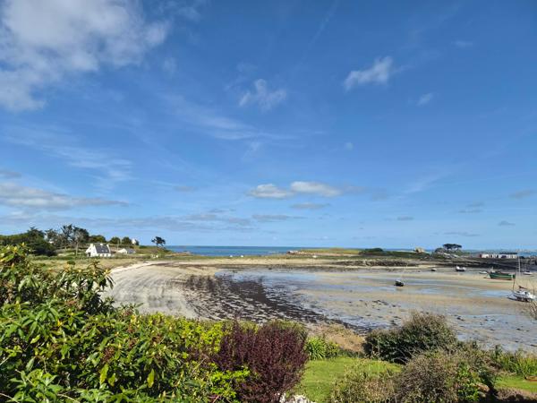 Maison de plain-pied, vue mer exceptionnelle,  accès direct à la plage