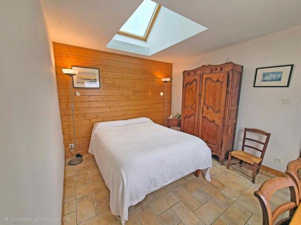 Maison de plain-pied, vue mer exceptionnelle,  accès direct à la plage