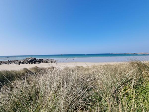 Maison de plain-pied, vue mer exceptionnelle,  accès direct à la plage