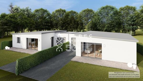 RIANTEC : Terrain à vendre avec permis de construire accordé