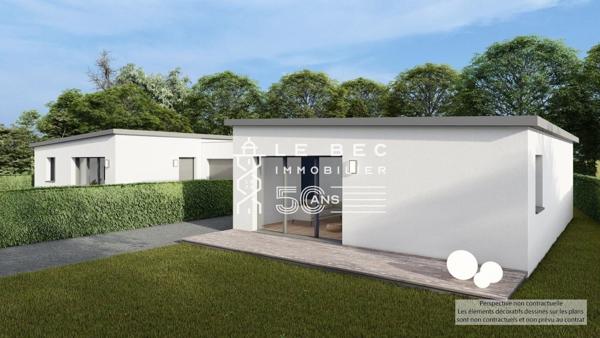 RIANTEC : Terrain à vendre avec permis de construire accordé