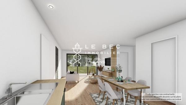 RIANTEC : Terrain à vendre avec permis de construire accordé