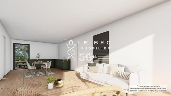 RIANTEC : Terrain à vendre avec permis de construire accordé