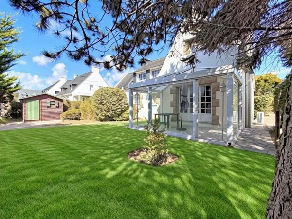 EXCLUSIVITÉ PLOEMEUR : Maison familiale à 400m des plages avec jardin et garage