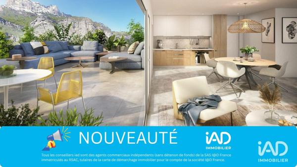 Appartement à vendre 4 pièces 84 m² Crolles