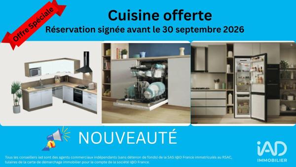Appartement à vendre 4 pièces 84 m² Crolles