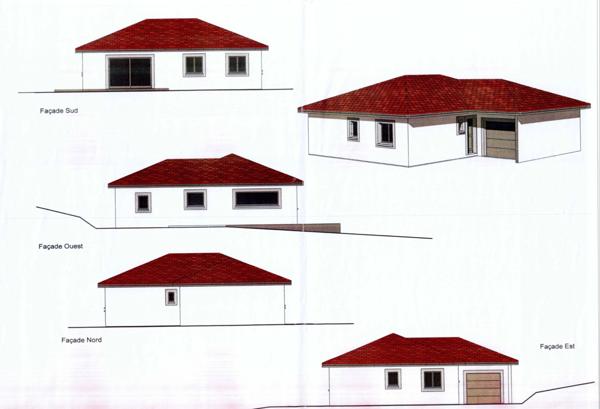 Maison plain pied Neuve à seulement 5 mm du centre ville et de ses commodités, GAP (05)