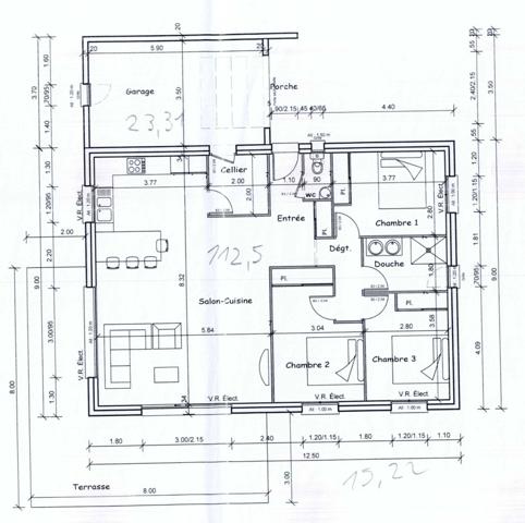 Maison plain pied Neuve à seulement 5 mm du centre ville et de ses commodités, GAP (05)