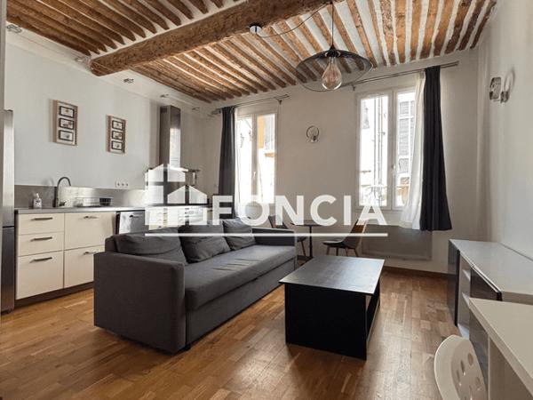 Location Appartement meublé 2 pièces 39.48 m² - 6 RUE DE LA PAIX Aix-en-provence 13100