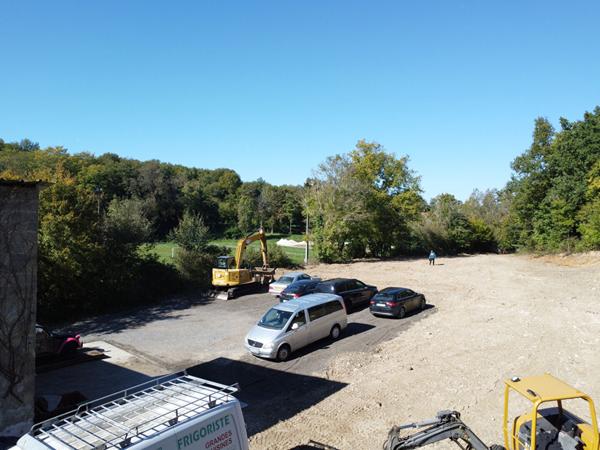 Terrain avec hangar proche Saintes 275 m2