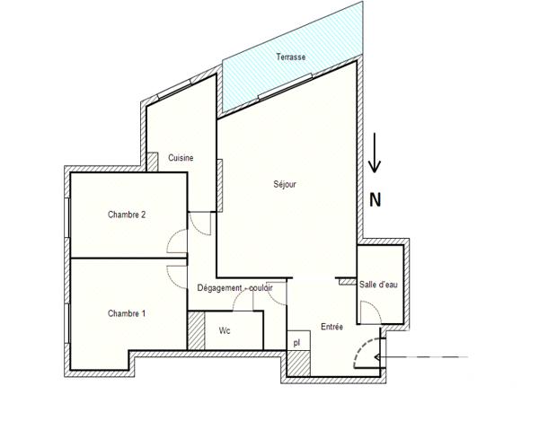 Appartement à vendre 3 pièces 66,5 m² Saint-Laurent-du-Var