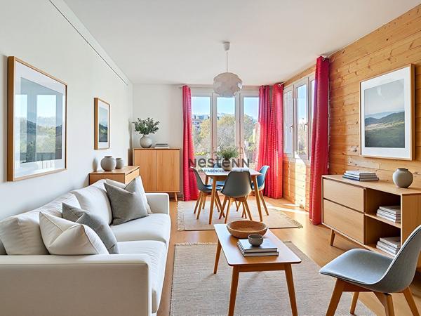 A VENDRE- Bel Appartement Climatisé et sans vis à vis, dans un secteur très calme proche du TRAM A.