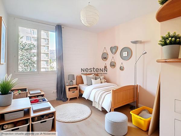 A VENDRE- Bel Appartement Climatisé et sans vis à vis, dans un secteur très calme proche du TRAM A.