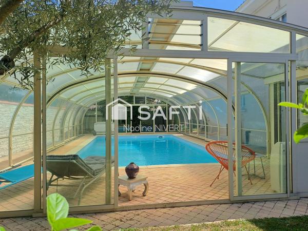 Maison 157M2, 3 chambres, bureau, piscine, garage