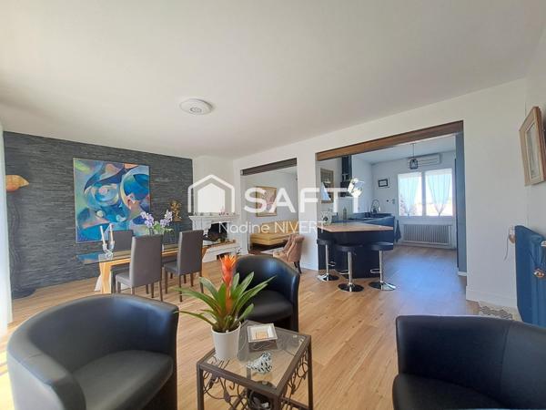 Maison 157M2, 3 chambres, bureau, piscine, garage