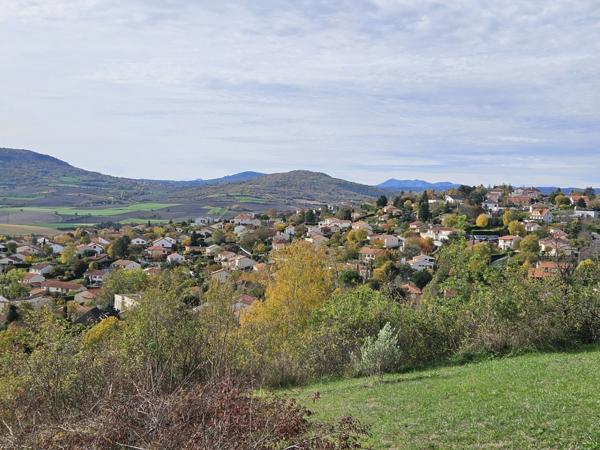 Terrain constructible de 812m2 plus parcelle attenante de 786m2 non constructible à Veyre Monton