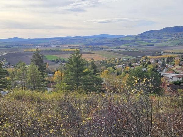 Terrain constructible de 812m2 plus parcelle attenante de 786m2 non constructible à Veyre Monton