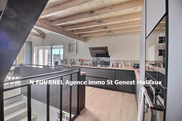 EN EXCLUSIVITE SAINT GENEST MALIFAUX À VENDRE : MURS ET FONDS DE COMMERCE RESTAURANT ? AVEC APPARTEMENT PRIVATIF AU DESSUS