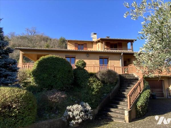 villa avec 4 chambres - garage-terrain