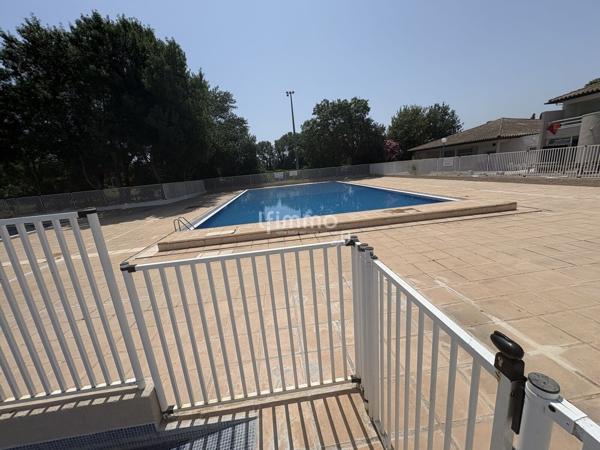Appartement T3 avec terrasse, piscine et parking – Résidence sécurisée