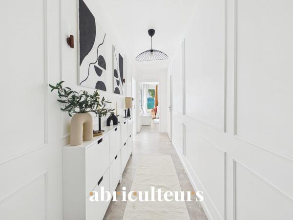 Appartement familial lumineux de 94 m² avec jardin de 113 m² et grande terrasse Résidence récente et sécurisée à Drancy