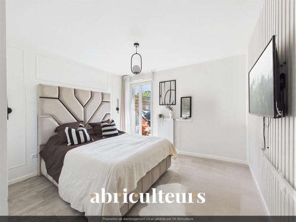 Appartement familial lumineux de 94 m² avec jardin de 113 m² et grande terrasse Résidence récente et sécurisée à Drancy