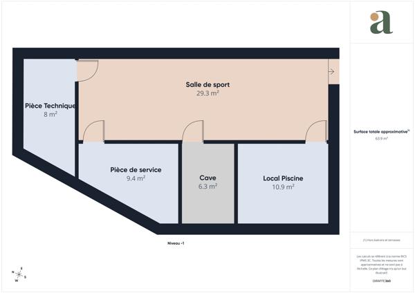 Prestigieuse maison T8 de 233m² sur un terrain de 6700m² avec piscine à Rognes 13840