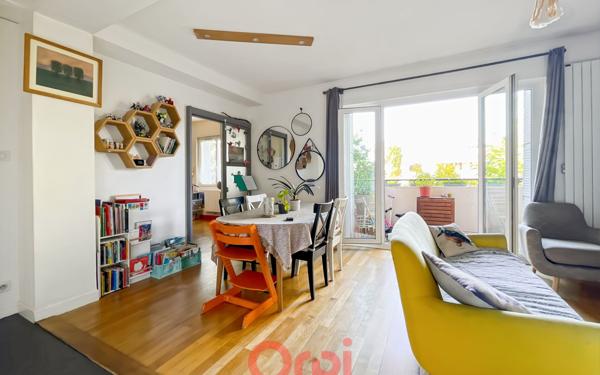 Appartement à vendre    3 pièces • 53,50 m2 Lyon 3