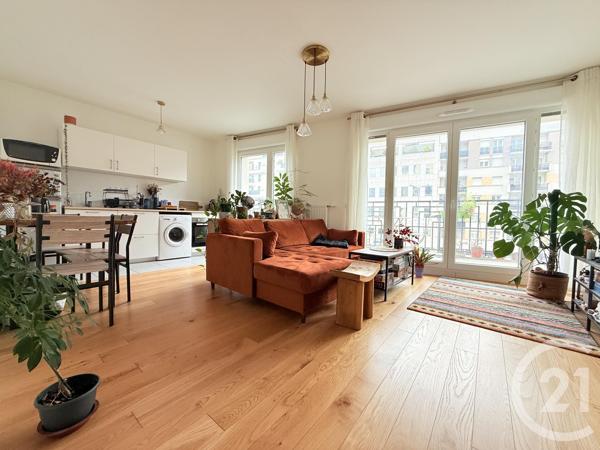 Appartement F2 à vendre  2 pièces - 41,42 m 2   PARIS  - 75019
