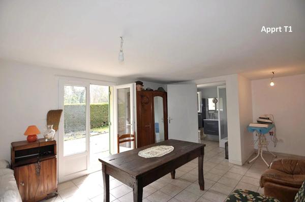 Maison de ville de 120 m² avec appartement T1 de 36 m²