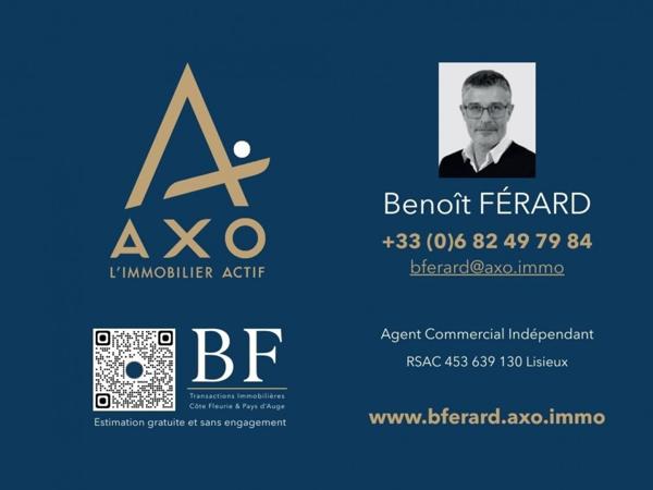 Bénerville-sur-Mer  Appartement avec vue mer et jardin privatif