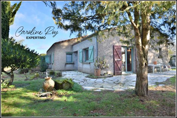 Clisson (44190) CLISSON Plain-pied 4 ch. avec jardin d'environ 1382 m² arboré (division possible CU positif).