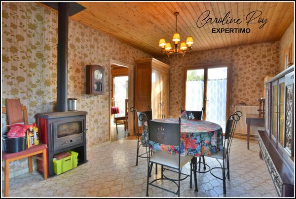 Clisson (44190) CLISSON Plain-pied 4 ch. avec jardin d'environ 1382 m² arboré (division possible CU positif).