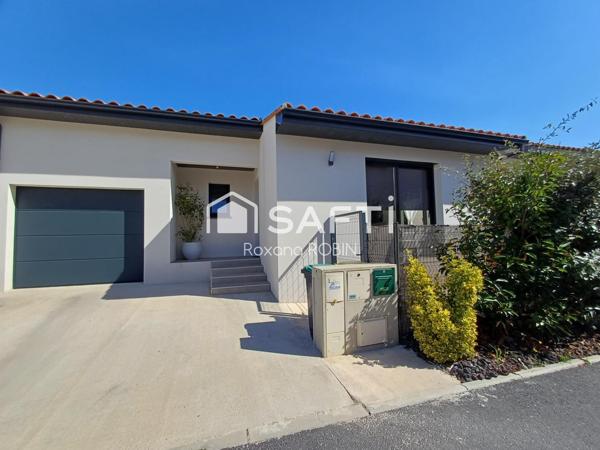 Maison de 2022 de  83m2  plein pied 3 chambres un garage