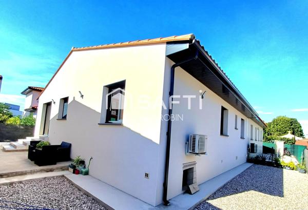 Maison de 2022 de  83m2  plein pied 3 chambres un garage