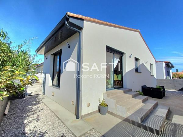 Maison de 2022 de  83m2  plein pied 3 chambres un garage