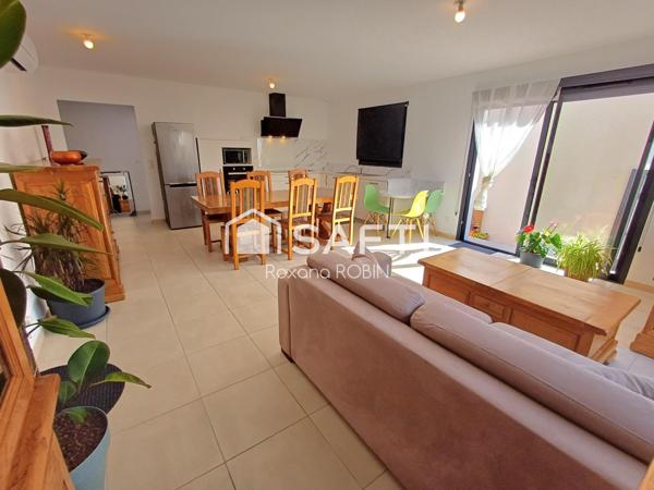 Maison de 2022 de  83m2  plein pied 3 chambres un garage