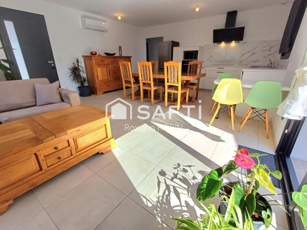 Maison de 2022 de  83m2  plein pied 3 chambres un garage