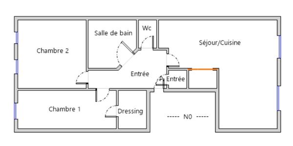 Immeuble 7 pièces - 156 m²