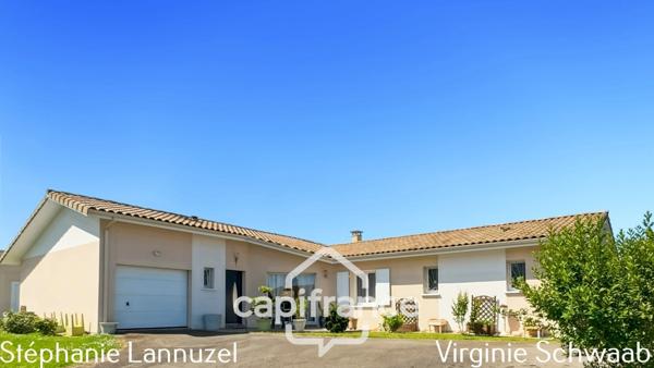 MAISON CONTEMPORAINE – 135 m² – DPE A – AMOU