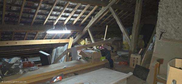 Maison en pierre avec beaux volumes