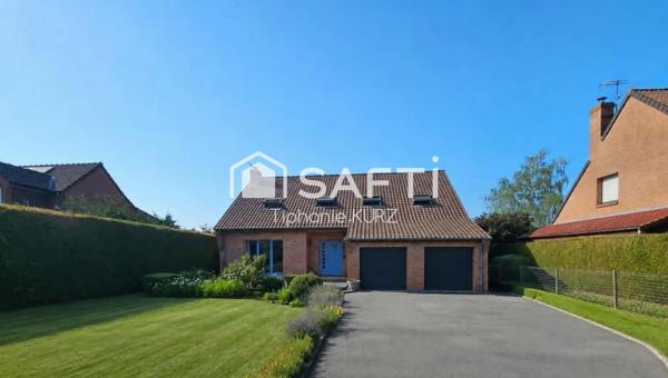 Maison traditionnelle semi plain pied
