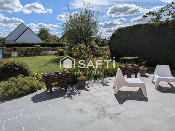 Maison traditionnelle semi plain pied