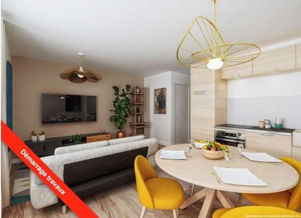 ARANCHES. F2 neuf dans résidence de standing.